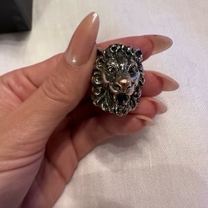 Authentic Gucci Lion Ring.
